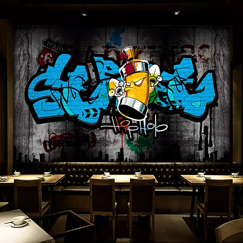 Custom Mural Wallpaper Street Graffiti Art Wall Painting Bar KTV Restaurant DIY Self-adhesive Removable Stickers Wall Decals 3D
Custom Mural Wallpaper Street Graffiti Art Wall Painting Bar KTV Restaurant DIY Self-adhesive Removable Stickers Wall Decals 3D
