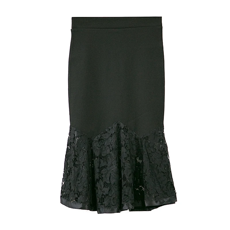 Black Empire Sexy Lace Slim Mermaid Solid Midi Skirt Work Office Party Bodycon Fitted Women Jupe femme Falda de las mujeres
Black Empire Sexy Lace Slim Mermaid Solid Midi Skirt Work Office Party Bodycon Fitted Women Jupe femme Falda de las mujeres