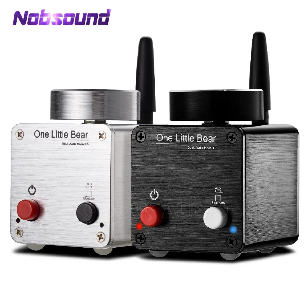 Nobsound Latest Little Bear G5 Hi-Fi Mini Bluetooth Digital Amplifier Audio Amp Stereo 50W*2 with Power Supply
Nobsound Latest Little Bear G5 Hi-Fi Mini Bluetooth Digital Amplifier Audio Amp Stereo 50W*2 with Power Supply