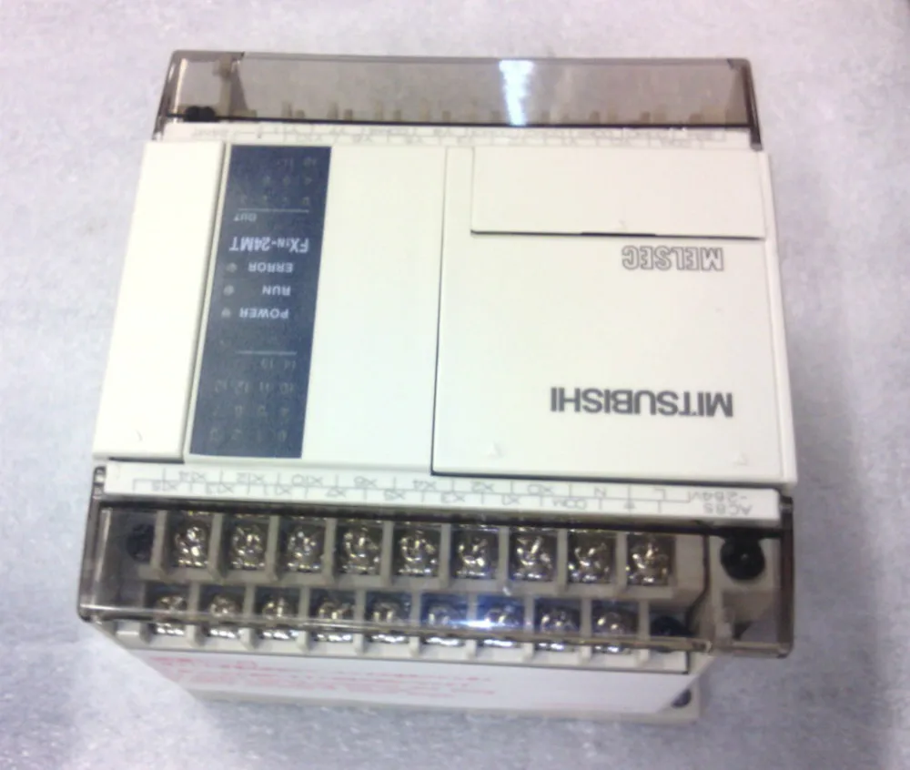 Mitsubishi FX1N-24MT ЧПУ контроллер движения PLC может использоваться для управления шаговыми системами или сервосистемой управления просто и дешевл...
Mitsubishi FX1N-24MT ЧПУ контроллер движения PLC может использоваться для управления шаговыми системами или сервосистемой управления просто и дешевл...