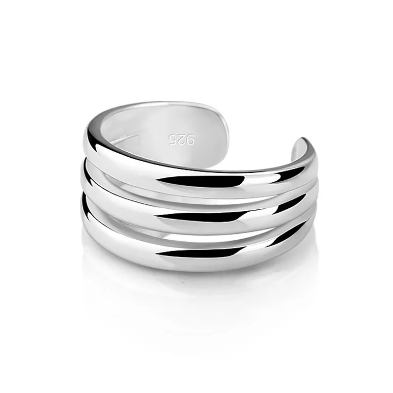 Fashion Simple Silver For Women Ring Solid 925 Silver Ring Women Geometric Irregular Rings Exaggerated Novelty Jewelry
Fashion Simple Silver For Women Ring Solid 925 Silver Ring Women Geometric Irregular Rings Exaggerated Novelty Jewelry