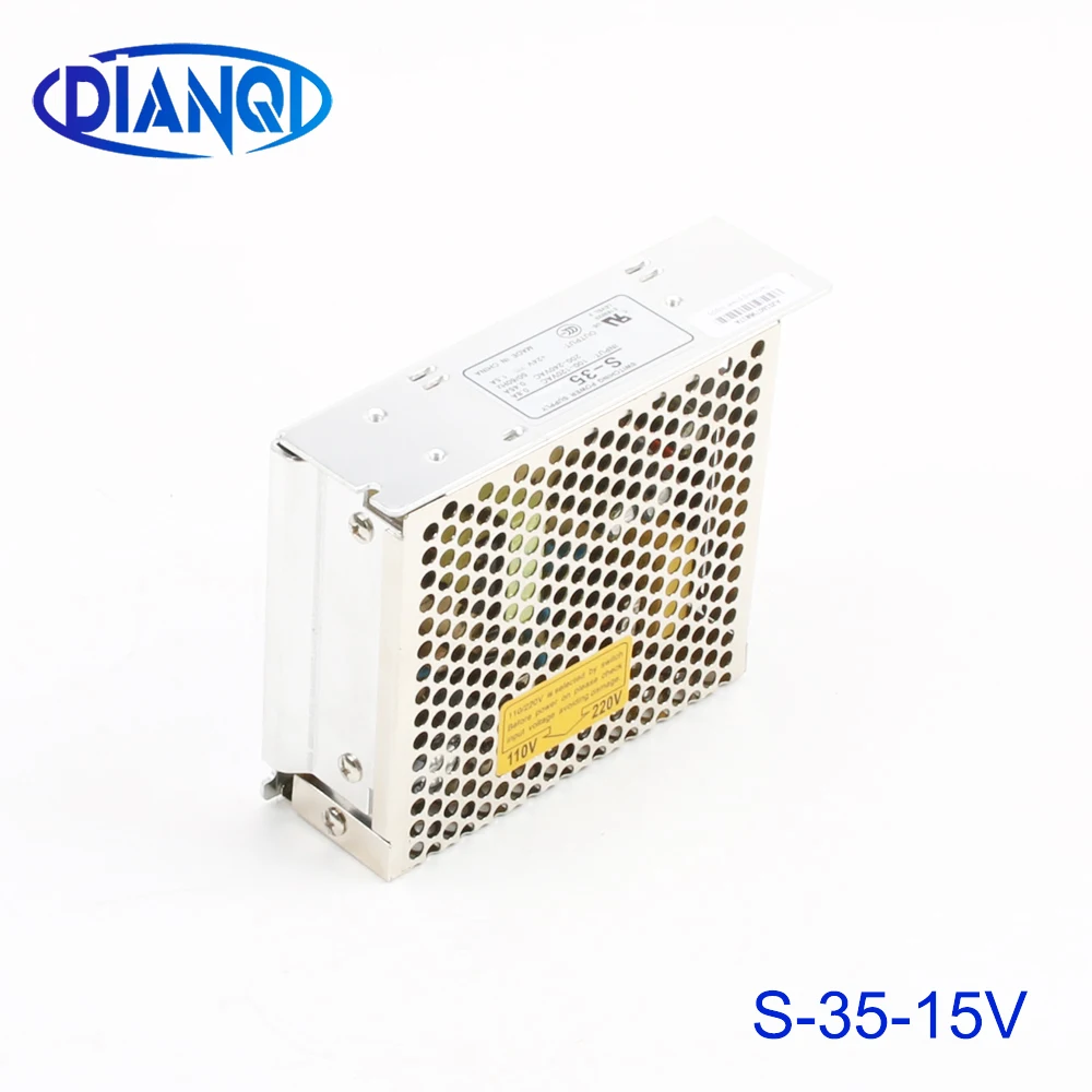 Power suply S-35w-15V A переключатель источника питания переменного и постоянного тока, преобразователь высокого качества S-35-15
Power suply S-35w-15V A переключатель источника питания переменного и постоянного тока, преобразователь высокого качества S-35-15