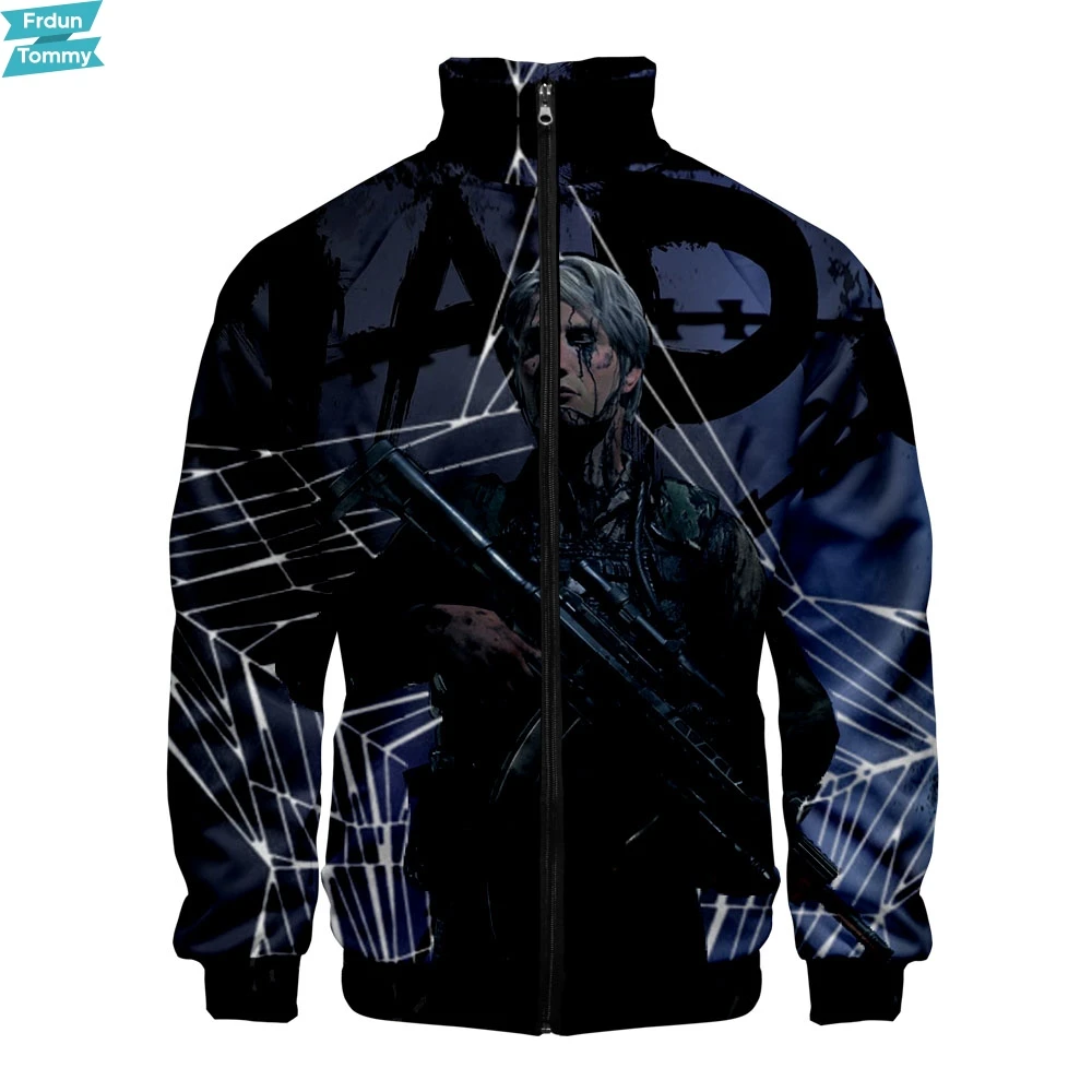 Death Stranding 3D Printed Stand Collar Zipper Jacket Fashion Women/Men 2019 Hot Sale Fashion Trendy Streetwear Clothes
Death Stranding 3D Printed Stand Collar Zipper Jacket Fashion Women/Men 2019 Hot Sale Fashion Trendy Streetwear Clothes