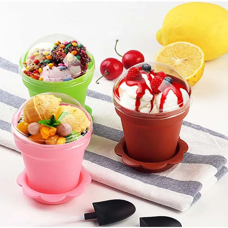 25pcs Disposable DIY Mousse Cake Cups Ice-cream Cup With Lids And Scoop Dessert Bowl Plant Pot Creative PP Pudding Cake Cup
25pcs Disposable DIY Mousse Cake Cups Ice-cream Cup With Lids And Scoop Dessert Bowl Plant Pot Creative PP Pudding Cake Cup