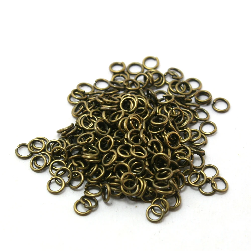 1000pcs/lot 0.7*4mm Antique Bronze Iron lap Open Jump Ring For DIY Making FQA002-77
1000pcs/lot 0.7*4mm Antique Bronze Iron lap Open Jump Ring For DIY Making FQA002-77