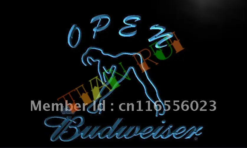 LA051- Budweiser экзотическая танцовщица девочка светодиодный ная неоновая световая вывеска
LA051- Budweiser экзотическая танцовщица девочка светодиодный ная неоновая световая вывеска