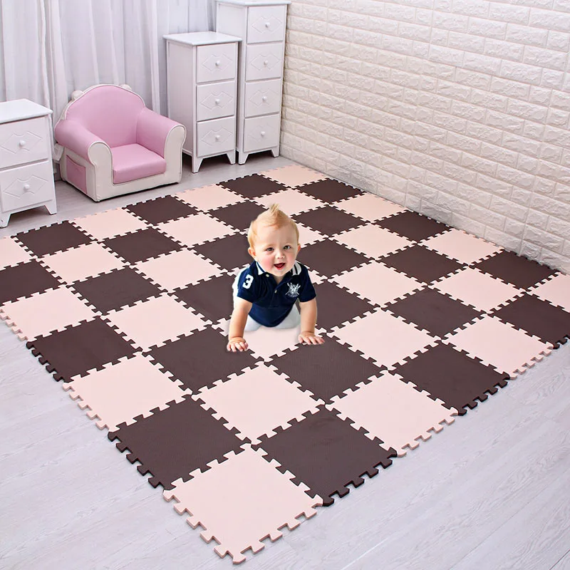 29*29*0.8CM EVA Foam Baby Play Mat Split Joint Puzzle Mat Living Room Baby Room Interlock Floor Carpet Rug Creeping Mat
29*29*0.8CM EVA Foam Baby Play Mat Split Joint Puzzle Mat Living Room Baby Room Interlock Floor Carpet Rug Creeping Mat