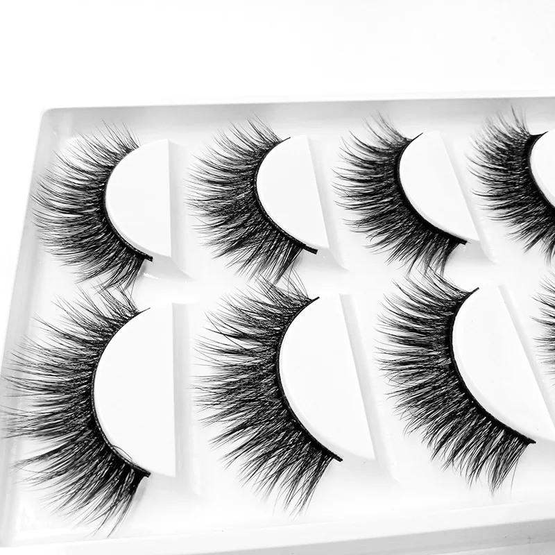2019 New 3D 5 Pairs Eyelashes Extension Makeup High Quality Natural Long False Eyelashes Professional Makeup Tools
2019 New 3D 5 Pairs Eyelashes Extension Makeup High Quality Natural Long False Eyelashes Professional Makeup Tools