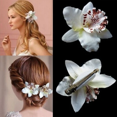 Party Makeup Women Girl Bohemia Bridal Flower Orchid Leopard Hair Clip Hairpins Barrette Wedding Decoration Hair Beach Hairwear
Party Makeup Women Girl Bohemia Bridal Flower Orchid Leopard Hair Clip Hairpins Barrette Wedding Decoration Hair Beach Hairwear
