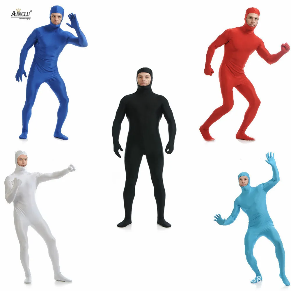 Ainclu Mens Kids Spandex Nylon Zentai Body Second Skin Tight All-inclusive Open Face Dancewear Costume Hallween Bodysuit
Ainclu Mens Kids Spandex Nylon Zentai Body Second Skin Tight All-inclusive Open Face Dancewear Costume Hallween Bodysuit
