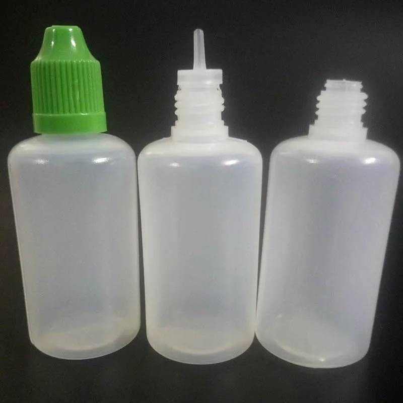 

Пластиковая бутылка-капельница Empaty PE, 50 мл, бутылки для жидкого масла с защитой от детей для электронных сигарет eGo vape