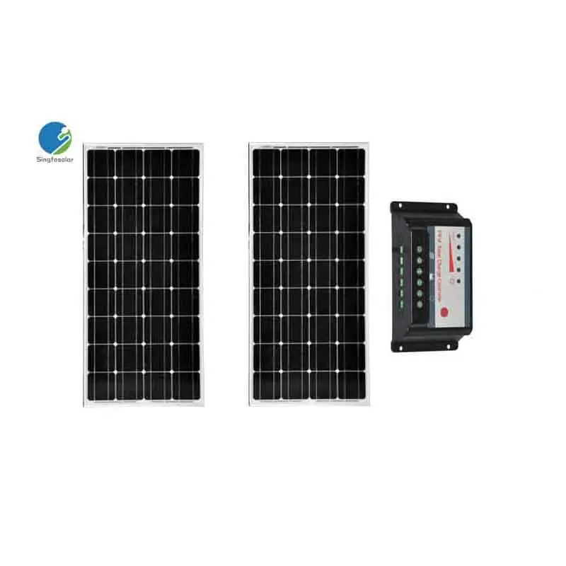 Kit Solar Panneau Solaire 100w 12v 2 Pcs Panneaux Solaire 24v 200w Solar Charge Controller 12v/24v 20A Camping Car Caravan Boat
Kit Solar Panneau Solaire 100w 12v 2 Pcs Panneaux Solaire 24v 200w Solar Charge Controller 12v/24v 20A Camping Car Caravan Boat
