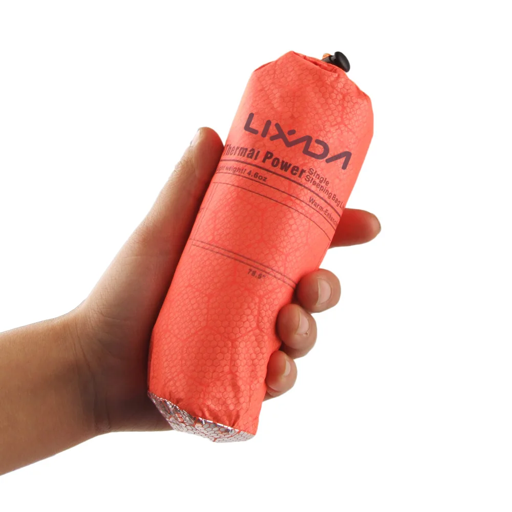 Lixada Windproof Portable Single Sleeping Bag Outdoor Camping Travel Hiking Single sleeping bag 15D nylon
Lixada Windproof Portable Single Sleeping Bag Outdoor Camping Travel Hiking Single sleeping bag 15D nylon