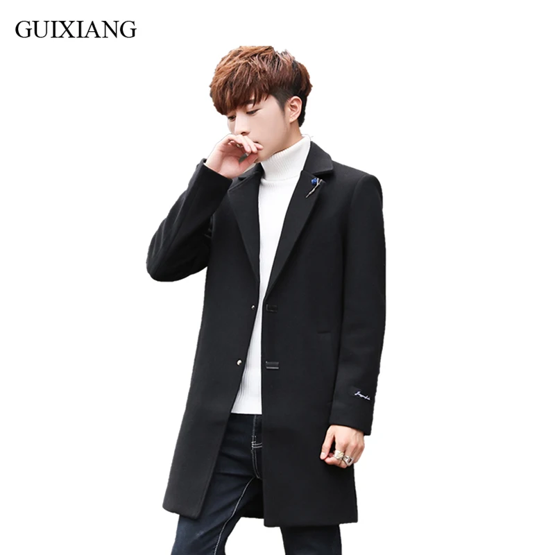 New Arrival Style Men Boutique Leisure Woolen Overcoat Fashion Casual Medium Length Men's Solid Trench Woolen Coat Size M-3XL
New Arrival Style Men Boutique Leisure Woolen Overcoat Fashion Casual Medium Length Men's Solid Trench Woolen Coat Size M-3XL