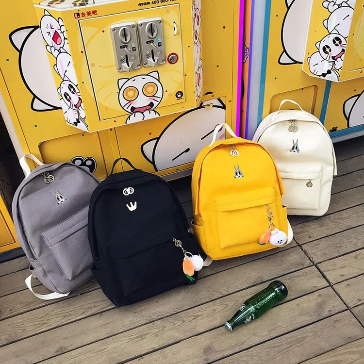 2018 new Korean version canvas backbag Harajuku embroidery cat students bag men and women backpacks travel bag
2018 new Korean version canvas backbag Harajuku embroidery cat students bag men and women backpacks travel bag