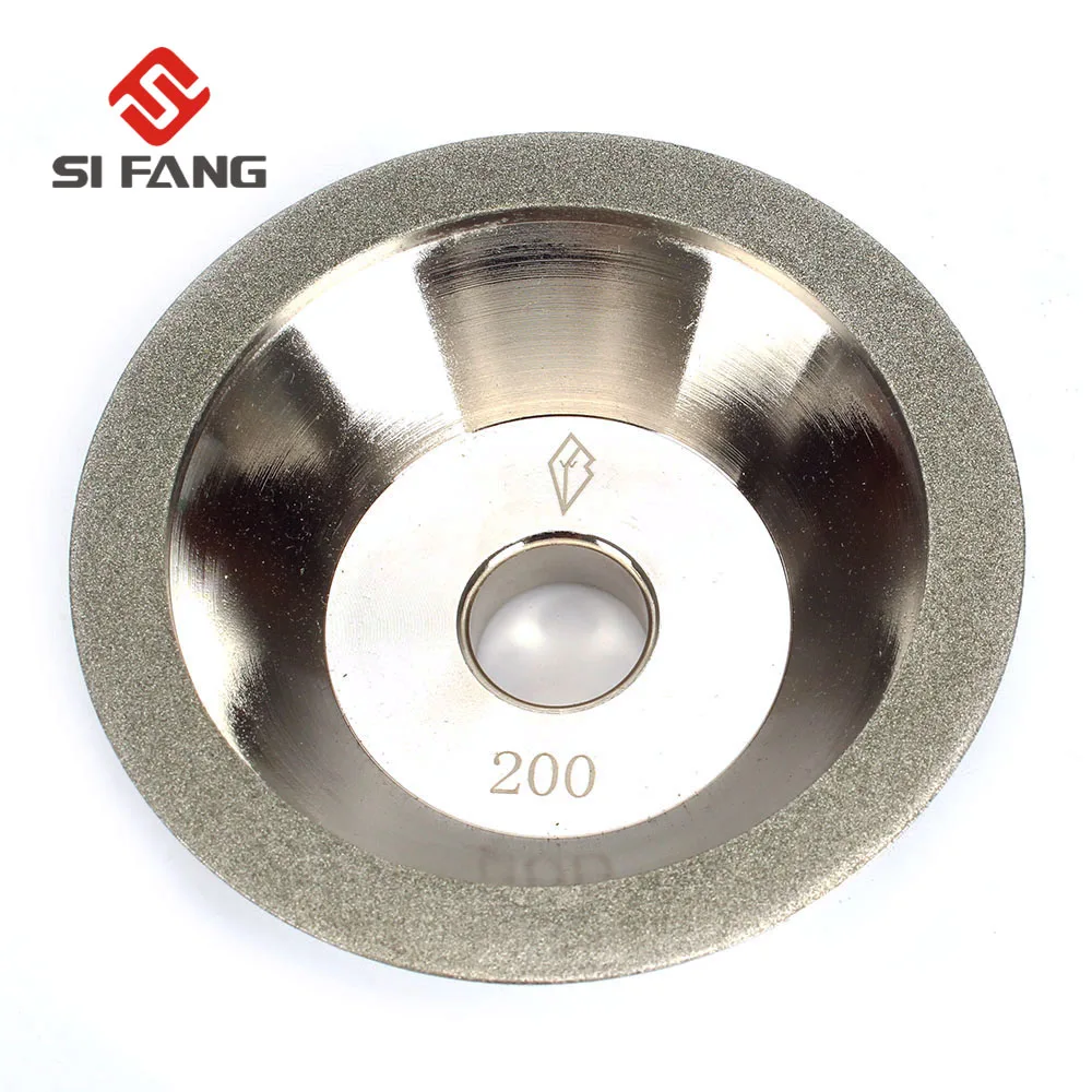 4" Bowl-Shape Electroplated Diamond Grinding Wheel 45 Degree For Metal Milling Sharpener Grinder Accessories
4" Bowl-Shape Electroplated Diamond Grinding Wheel 45 Degree For Metal Milling Sharpener Grinder Accessories