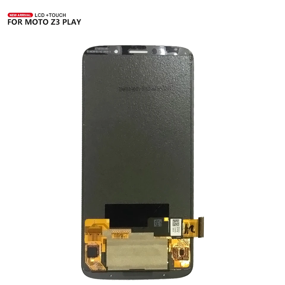 Сенсорный ЖК экран с цифровым преобразователем в сборе для Verizon Motorola Moto Z3 Play
