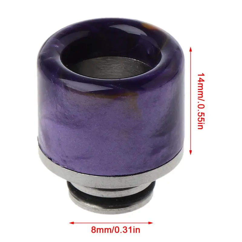 510 Stainless Steel Resin Wire Bore Drip Tip Drip Nozzle Mouthpiece for RDA RBA Atomizer Vape Tank E-Cigarette Accessories
510 Stainless Steel Resin Wire Bore Drip Tip Drip Nozzle Mouthpiece for RDA RBA Atomizer Vape Tank E-Cigarette Accessories