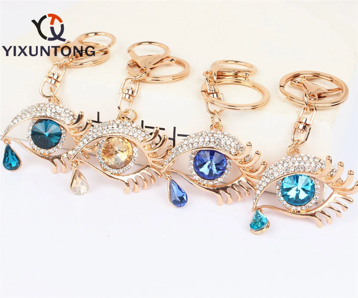 New Eye Tears Pendant Charm Rhinestone Crystal Purse Bag Keyring Key Chain Wedding Party Lover Friend Carkey Gift
New Eye Tears Pendant Charm Rhinestone Crystal Purse Bag Keyring Key Chain Wedding Party Lover Friend Carkey Gift