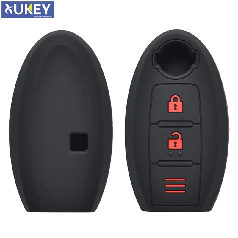 Silicone Remote Key Case For Nissan Qashqai Pulsar March 370Z Micra Juke Note Tiida Wingroad NV200 Leaf Cube Fob Shell Cover
Silicone Remote Key Case For Nissan Qashqai Pulsar March 370Z Micra Juke Note Tiida Wingroad NV200 Leaf Cube Fob Shell Cover