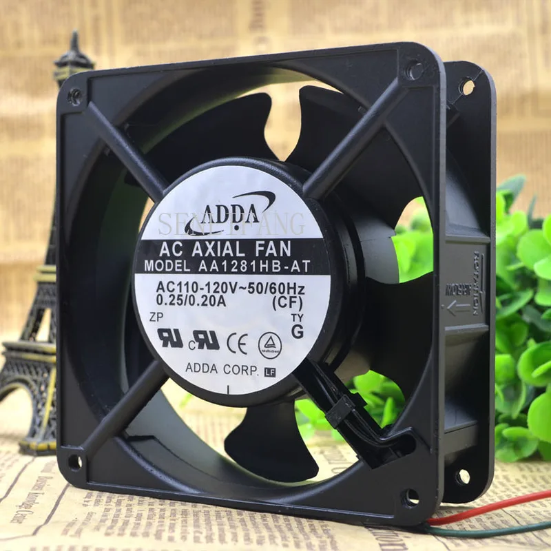 Free shipping Original AA1281HB-AT 120*120*38MM 110V 12CM dual ball bearing cooling fan
Free shipping Original AA1281HB-AT 120*120*38MM 110V 12CM dual ball bearing cooling fan