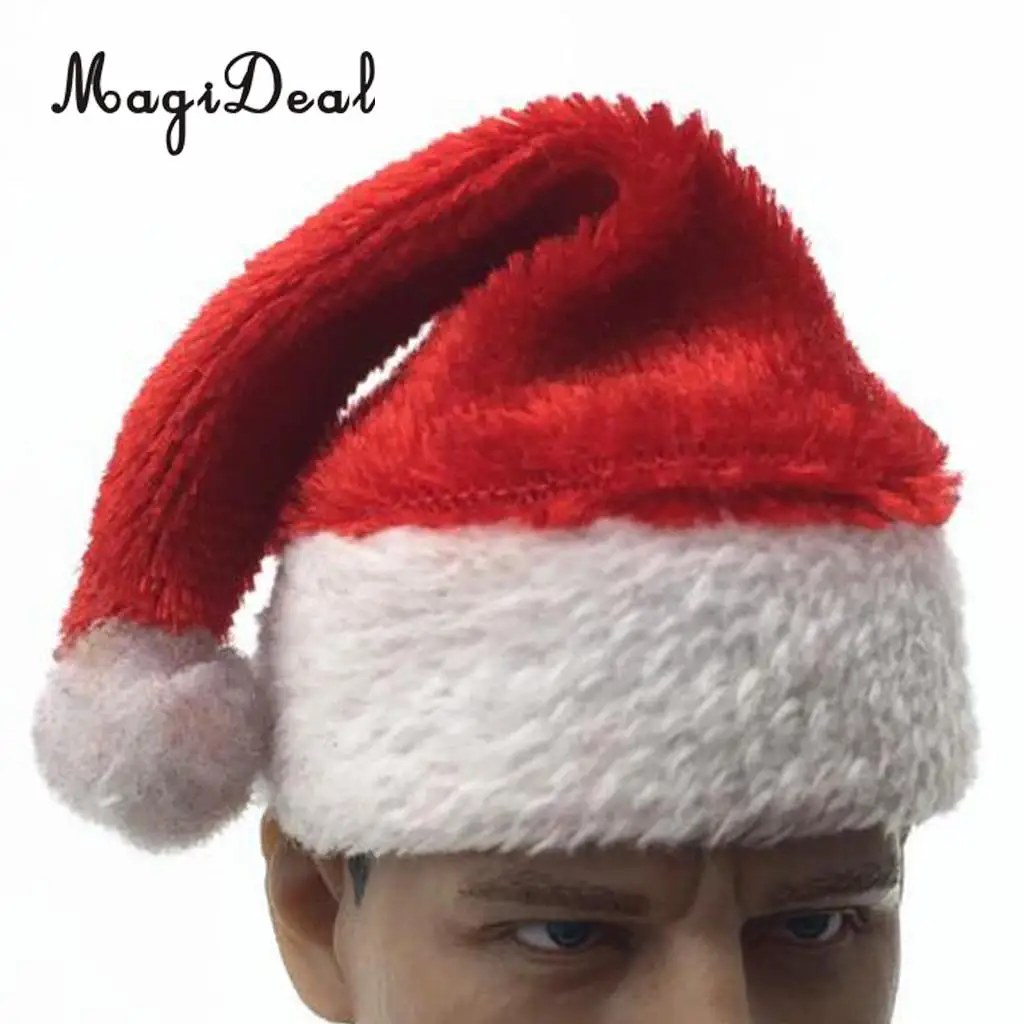 MagiDeal 2 шт. масштаб 1/6 Рождественская шляпа фотоаксессуары для 12-дюймовых