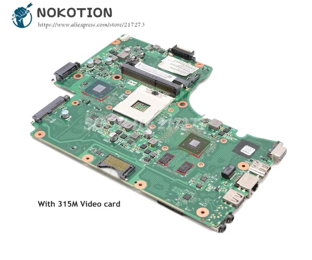 NOKOTION Laptop Motherboard For Toshiba Satellite C665 MAIN BOARD V000225180 V000225190 HM65 GT315M Video card
NOKOTION Laptop Motherboard For Toshiba Satellite C665 MAIN BOARD V000225180 V000225190 HM65 GT315M Video card