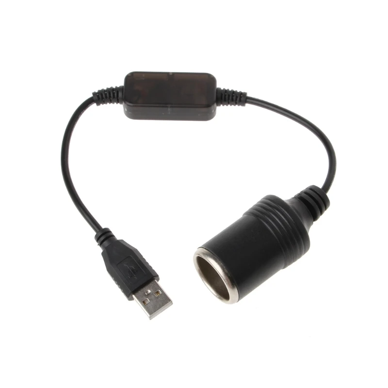 USB Male To 12V Car Cigarette Lighter Socket Female Power Converter Adapter Cable
USB Male To 12V Car Cigarette Lighter Socket Female Power Converter Adapter Cable