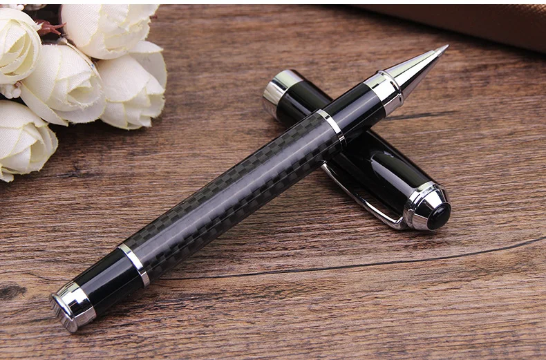 Hotsell Creative Carbon Fiber Rod Rotating Metal Ballpoint Pen heavy pen for School Stationery 6848
Hotsell Creative Carbon Fiber Rod Rotating Metal Ballpoint Pen heavy pen for School Stationery 6848