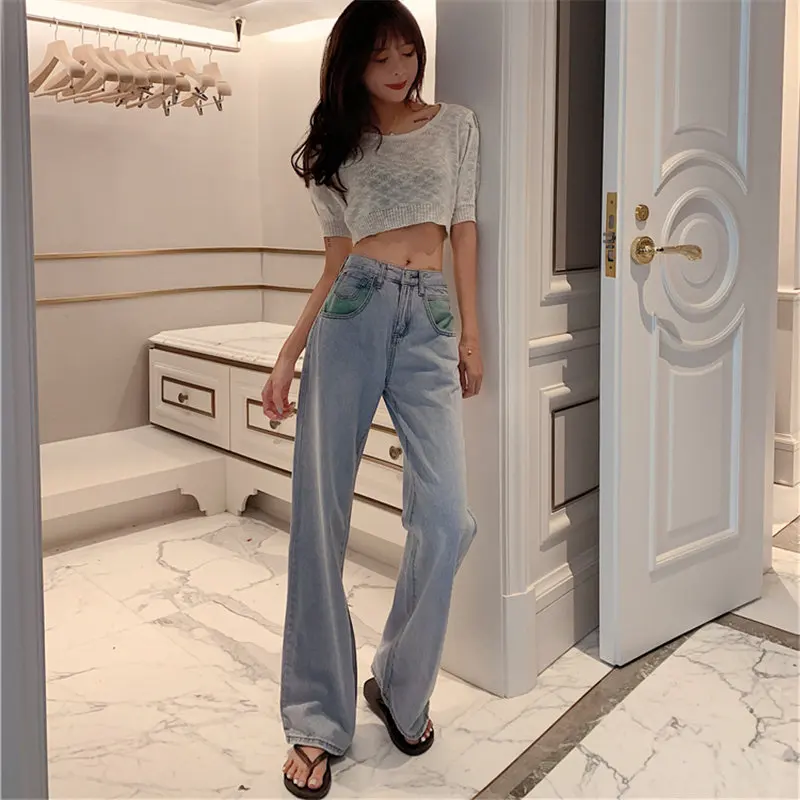HziriP Vintage Fresh Summer 2019 Straight Brief Female Loose New Arrival Women Jeans All Match Dropping Denim Full Trousers
HziriP Vintage Fresh Summer 2019 Straight Brief Female Loose New Arrival Women Jeans All Match Dropping Denim Full Trousers