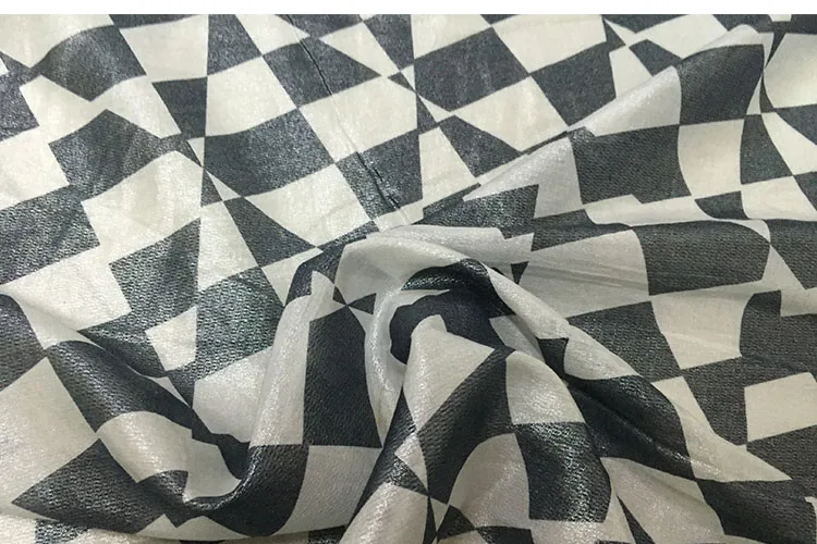 Silk Cotton Fabric Dress Black white silver printed cloth thin summer brand clothing silk dress
Silk Cotton Fabric Dress Black white silver printed cloth thin summer brand clothing silk dress