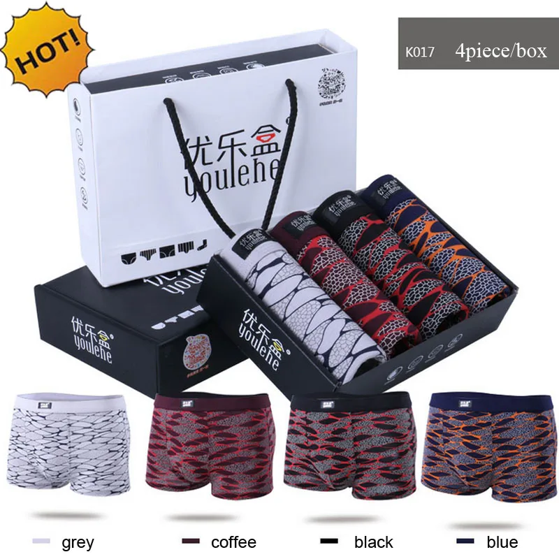 NEW 2020 Summer 4Piece/Box Sexy Printed Camouflage Man Modal Boxer High Stretch Boxer Shorts gift trunks underwear men homme
NEW 2020 Summer 4Piece/Box Sexy Printed Camouflage Man Modal Boxer High Stretch Boxer Shorts gift trunks underwear men homme
