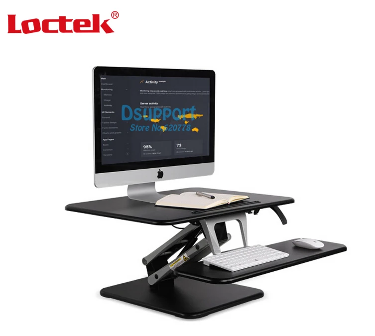 Loctek M3M Height Adjustable Sit Stand Desk Riser Foldable Laptop Desk Notebook/Monitor Holder Stand With Keyboard Tray
Loctek M3M Height Adjustable Sit Stand Desk Riser Foldable Laptop Desk Notebook/Monitor Holder Stand With Keyboard Tray