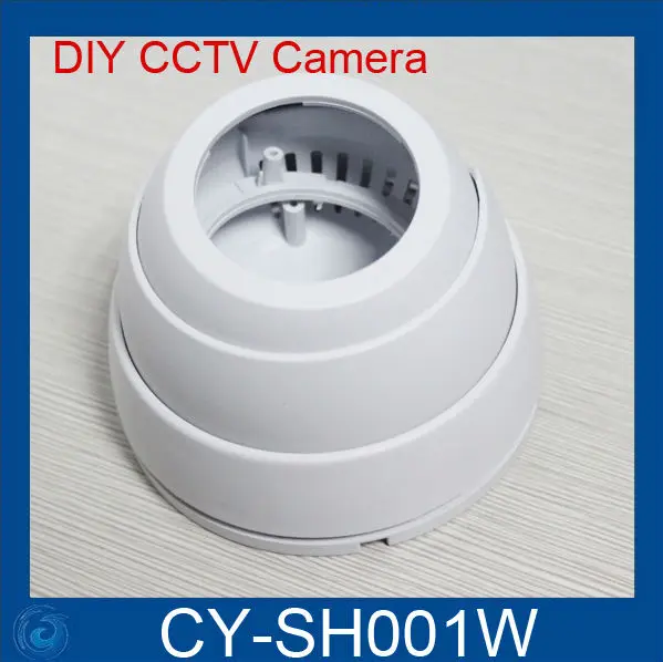 Бесплатная доставка CCD купольная камера видеонаблюдения круглый пластиковый