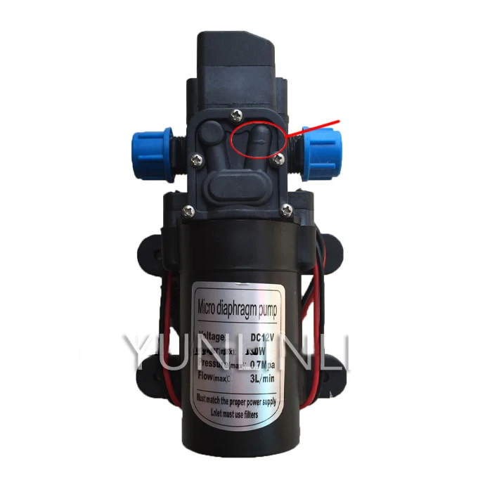 Gardening Special Pressurized Diaphragm Pump Watering Spray Spray Drip Irrigation 0.7MPA 12v 100W DC Water Pump
Gardening Special Pressurized Diaphragm Pump Watering Spray Spray Drip Irrigation 0.7MPA 12v 100W DC Water Pump