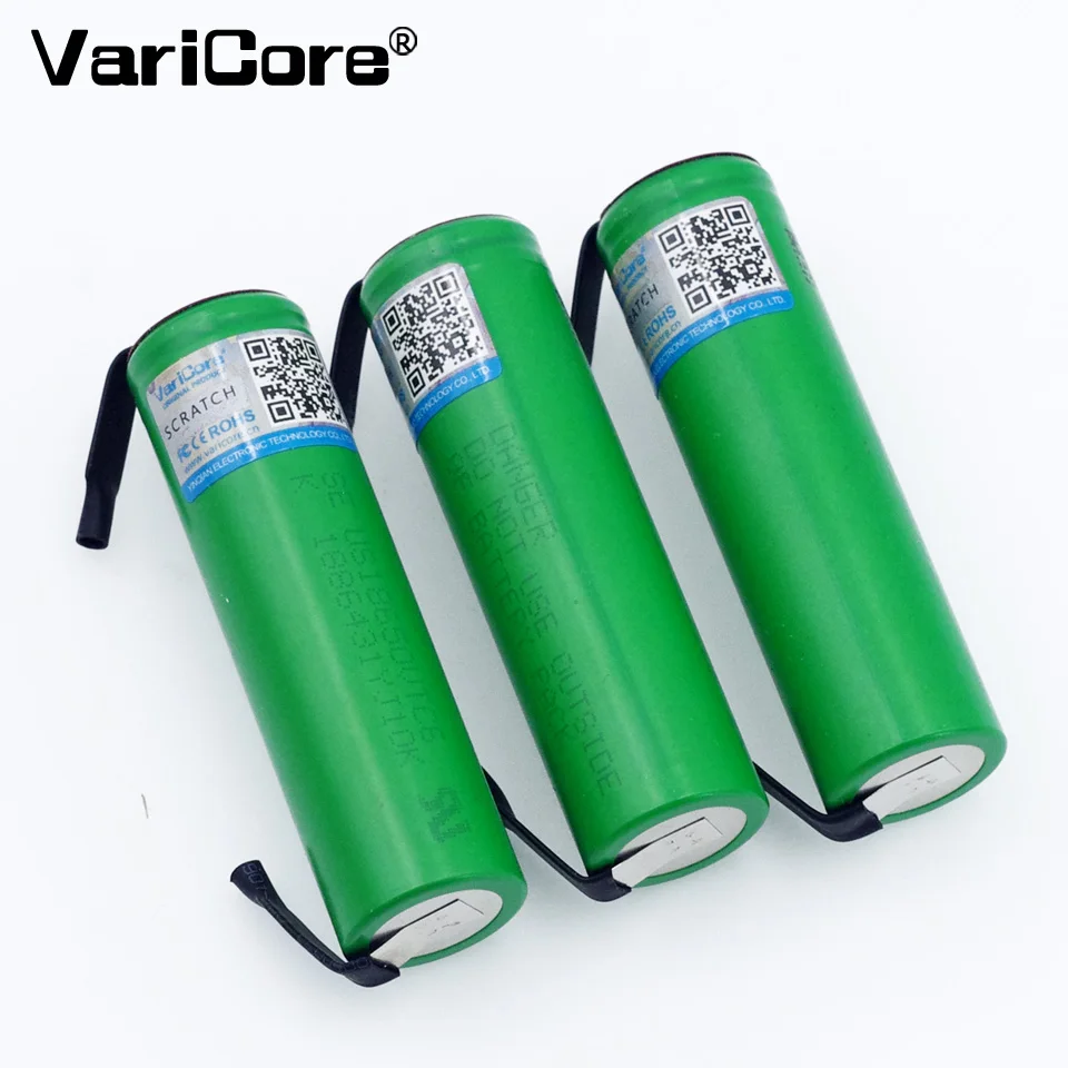 6 шт. литий ионные аккумуляторы VariCore VTC6 3 7 в 3000 мАч 18650 для Sony US18650VTC6 30A непрерывный