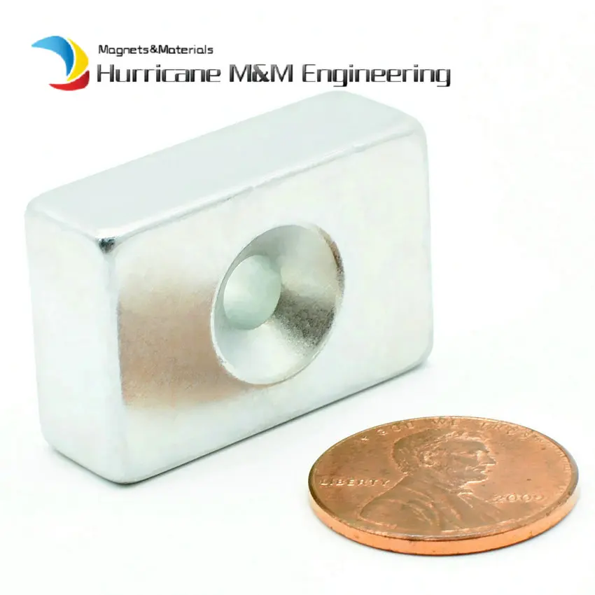 NdFeB Fix Magnet 30x20x10 mm with 5 mm Screw Countersunk Hole Lifting Block N42 Neodymium Rare Earth Permanent Magnet 6pcs/lot
NdFeB Fix Magnet 30x20x10 mm with 5 mm Screw Countersunk Hole Lifting Block N42 Neodymium Rare Earth Permanent Magnet 6pcs/lot