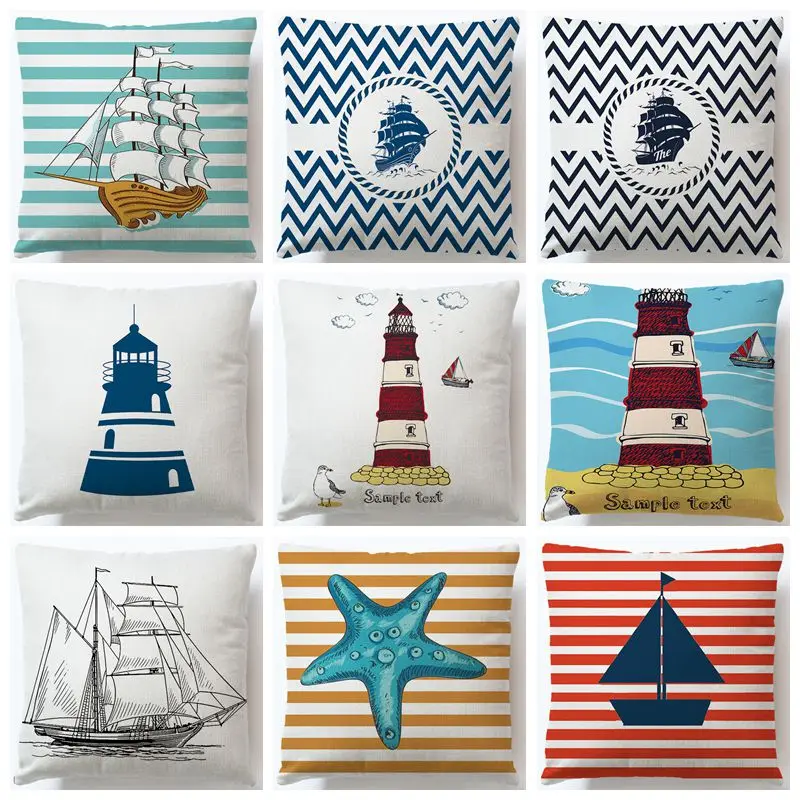 Voyager Boats Lighthouse Cotton Linen Cushion Covers Pillow Cover Decorative Sofa Seat Throw Linen Cotton Pillow Case 
Voyager Boats Lighthouse Cotton Linen Cushion Covers Pillow Cover Decorative Sofa Seat Throw Linen Cotton Pillow Case