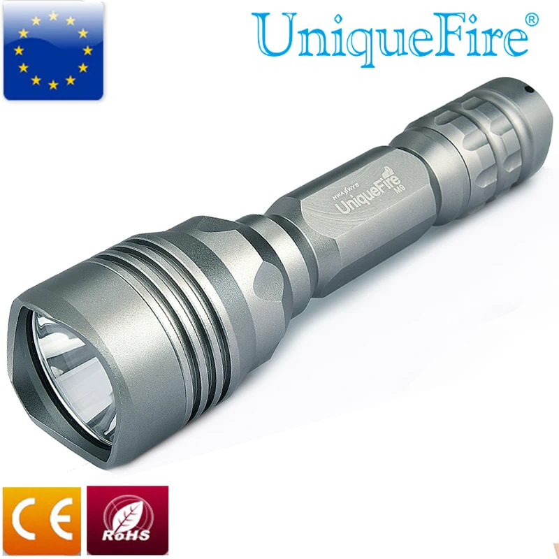 UniqueFire Portable Lamp Troch UF-M9 Grey Tactical LED Flashlight With SMO Reflector Use (1*18650) Rechargeable Battery For Camp
UniqueFire Portable Lamp Troch UF-M9 Grey Tactical LED Flashlight With SMO Reflector Use (1*18650) Rechargeable Battery For Camp