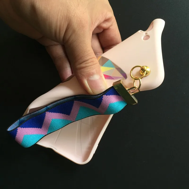 Kerzzil модные милые геометрические кисточкой силиконовый чехол для iPhone 7 6 6S плюс