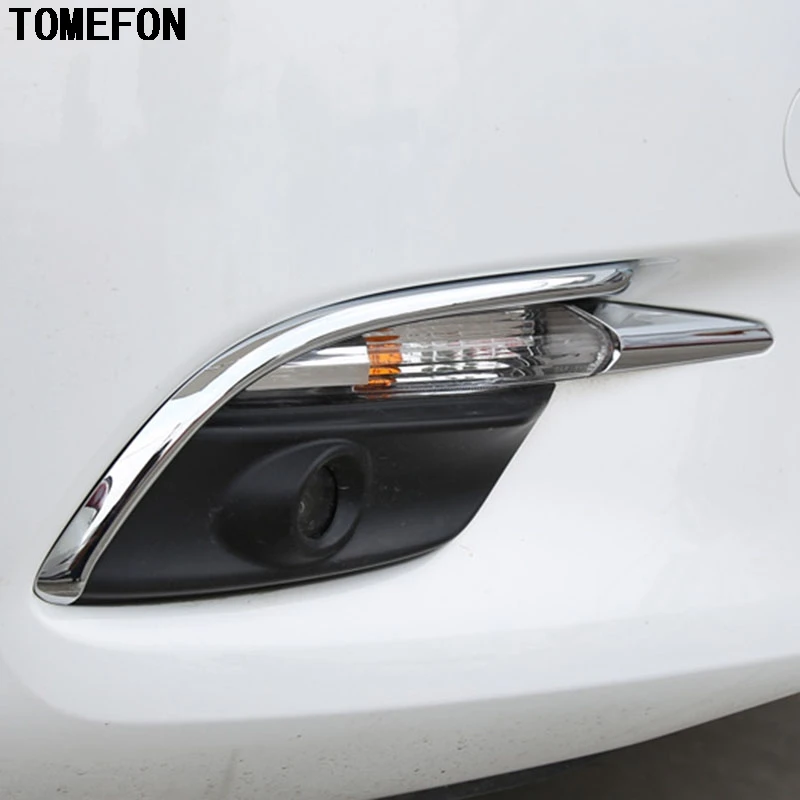 Для Mazda 3 M3 Axela 2017 2018 ABS хром авто передняя противотуманная фара крышка для век