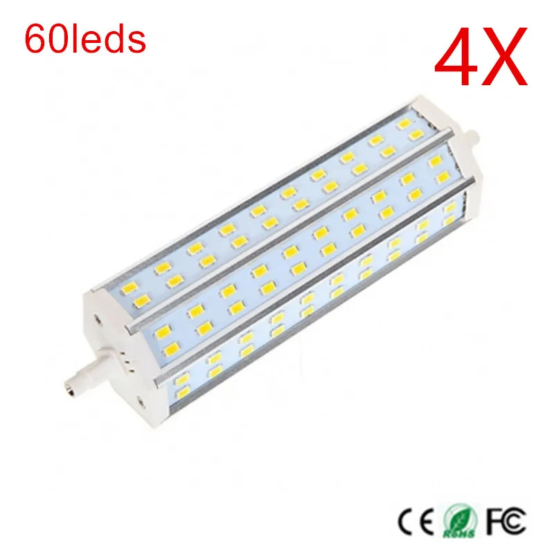 4PCS R7S LED Lamp 189mm 60leds SMD5730 LED R7S Lighting Lamp Warm/Cold White AC85-265V Replace Halogen Floodlight High Bright
4PCS R7S LED Lamp 189mm 60leds SMD5730 LED R7S Lighting Lamp Warm/Cold White AC85-265V Replace Halogen Floodlight High Bright