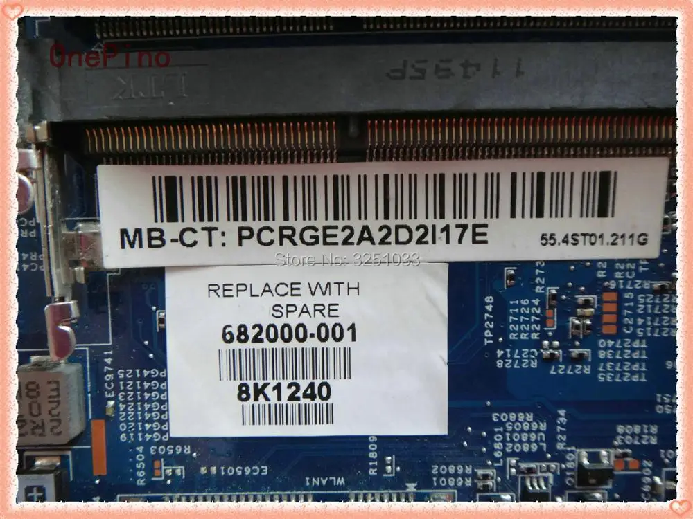 682000-001 for HP PAVILION DV7T-7000 NOTEBOOK for HP DV7-7000 Laptop Motherboard 48.4ST10.031 48.4ST10.021 DDR3 HM77 630M/1G
682000-001 for HP PAVILION DV7T-7000 NOTEBOOK for HP DV7-7000 Laptop Motherboard 48.4ST10.031 48.4ST10.021 DDR3 HM77 630M/1G