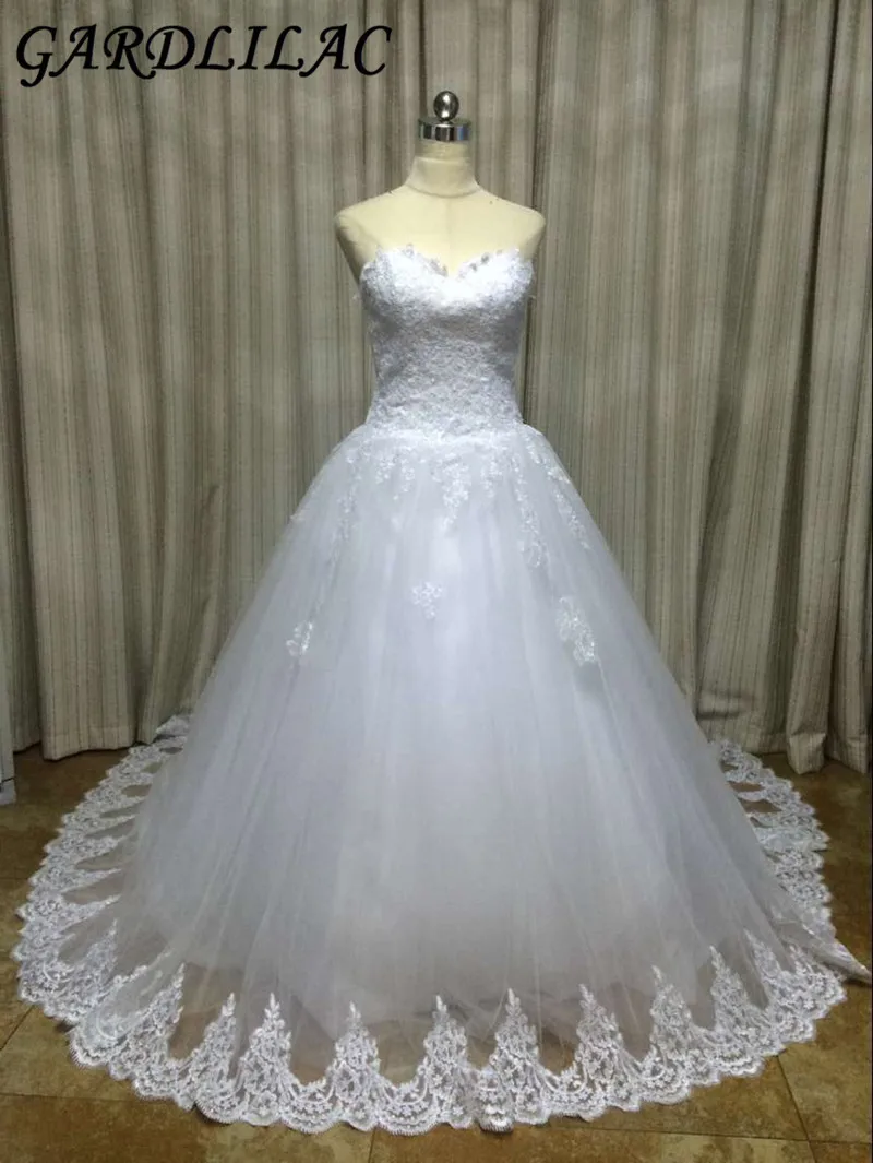 Gardlilac Lace Strapless White Ball Gown Wedding Dress off Shoulder Bridal Gowns Lace up Court train Vestidos De Novia
Gardlilac Lace Strapless White Ball Gown Wedding Dress off Shoulder Bridal Gowns Lace up Court train Vestidos De Novia