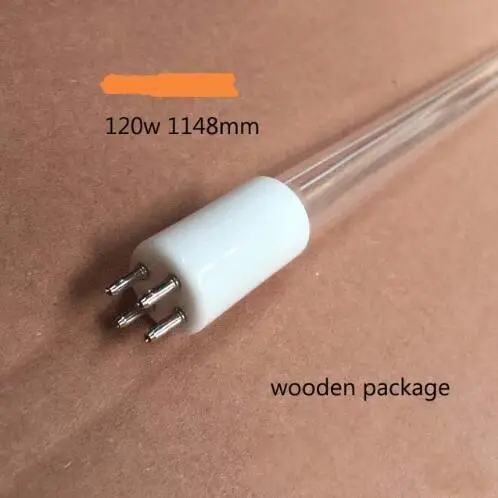 T5 GPS1148T5L/4 UV 120W disinfection lamp, 120w TUV High power water air disinfection purification 253.7nm
T5 GPS1148T5L/4 UV 120W disinfection lamp, 120w TUV High power water air disinfection purification 253.7nm