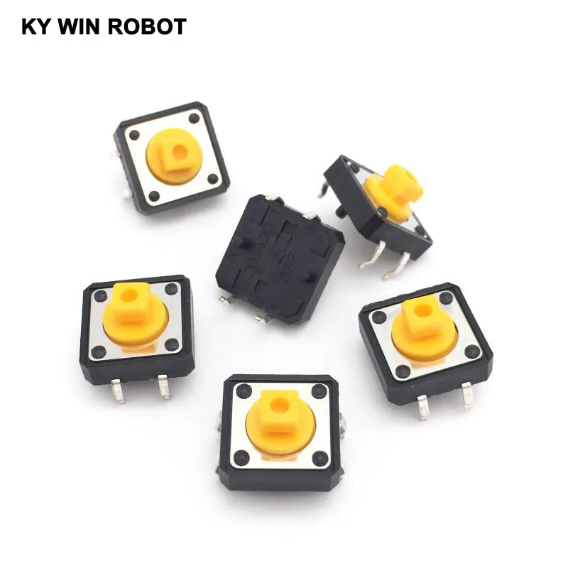 Free Shipping 50pcs/lot B3F-4055 12x12x7.3 mm Tactile Switches Push Button Tact Switch 12*12*7.3 mm
Free Shipping 50pcs/lot B3F-4055 12x12x7.3 mm Tactile Switches Push Button Tact Switch 12*12*7.3 mm