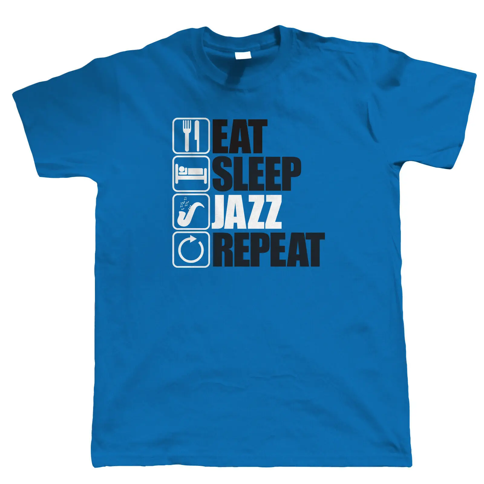 Eat Sleep Jazz Repeat, Mens Funny Music T Shirt, Gift Dad tops 2019 Short Shirt Hip Hop Starnger Things Polyester T Shirts
Eat Sleep Jazz Repeat, Mens Funny Music T Shirt, Gift Dad tops 2019 Short Shirt Hip Hop Starnger Things Polyester T Shirts