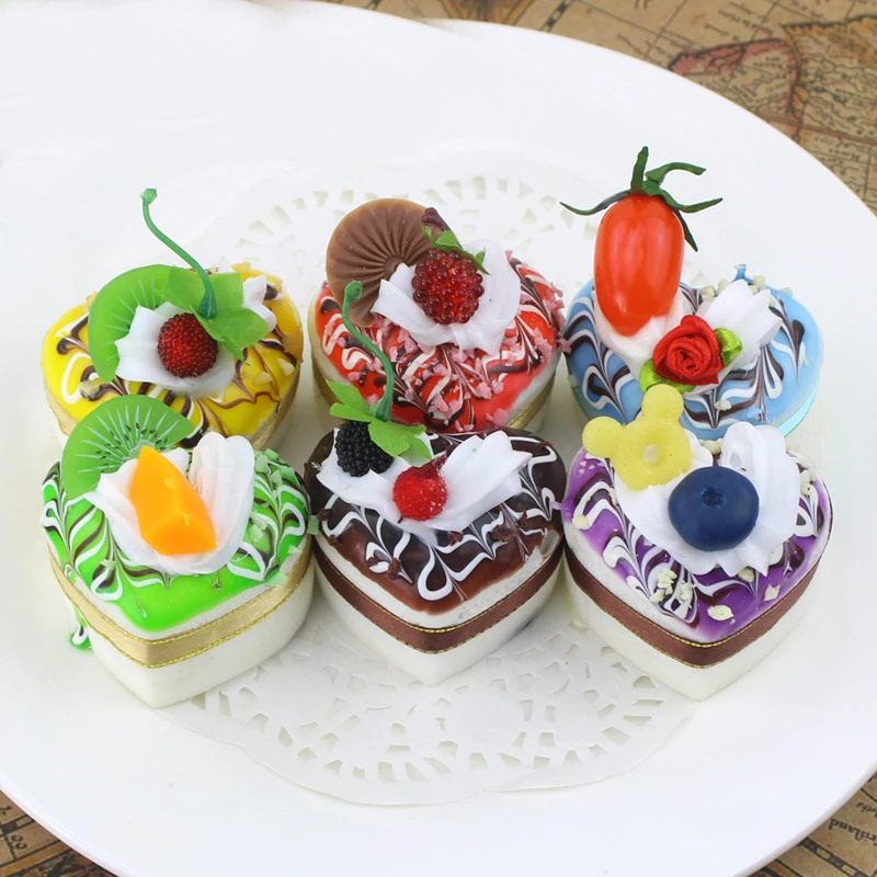 050 Simulation heart-shaped ribbon fake cake love food model dessert fridge restaurant decorations 5*6cm
050 Simulation heart-shaped ribbon fake cake love food model dessert fridge restaurant decorations 5*6cm