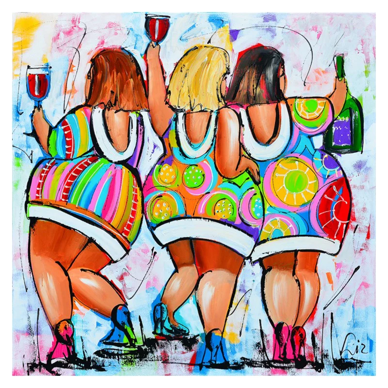 5d diy diamond embroidery fat ladies drinking diamond painting Cross Stitch full square drill Rhinestone mosaic decor
5d diy diamond embroidery fat ladies drinking diamond painting Cross Stitch full square drill Rhinestone mosaic decor
