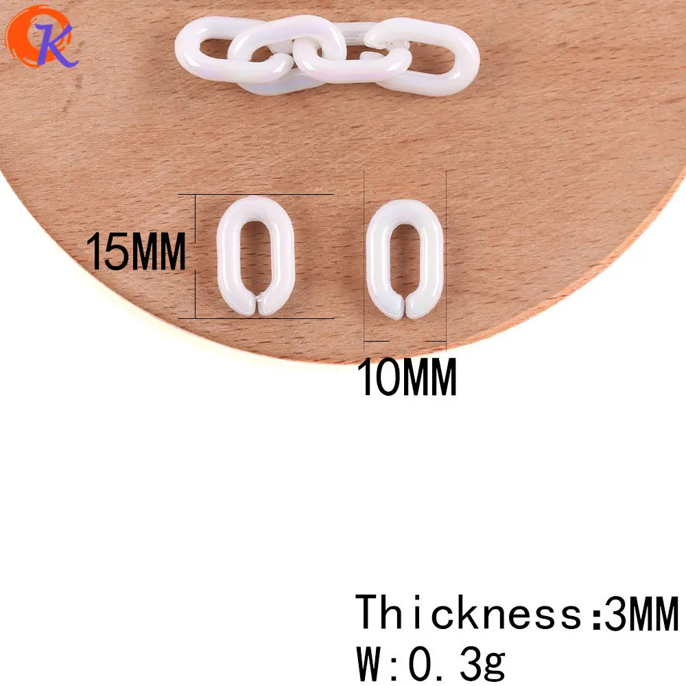 Cordial Design 200Pcs 10*15mm Acrylic Beads/Hand Made/AB Effect/Chain Shape/DIY Making/Jewelry Accessories/Earring Findings
Cordial Design 200Pcs 10*15mm Acrylic Beads/Hand Made/AB Effect/Chain Shape/DIY Making/Jewelry Accessories/Earring Findings